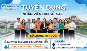 CHÚNG TÔI ĐANG TÌM KIẾM NHỮNG CHIẾN BINH SALES TÀI NĂNG!