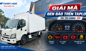 Giải Mã Đèn Báo Trên Taplo Xe Tải Hino