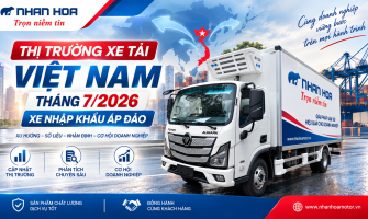 Thị trường xe tải Việt Nam tháng 7/2026: Xe nhập khẩu áp đảo, doanh nghiệp nên chọn xe nào cuối năm? Thị trường xe tải Việt Nam tháng 7/2026: Xe nhập khẩu áp đảo, doanh nghiệp nên chọn xe nào cuối năm?