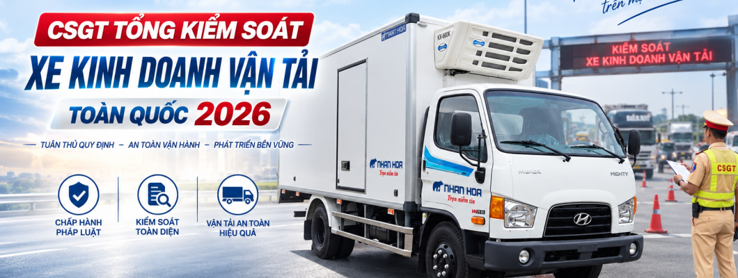 CSGT tổng kiểm soát xe kinh doanh vận tải toàn quốc đến 25/9/2026: Chủ xe tải cần chuẩn bị gì? CSGT tổng kiểm soát xe kinh doanh vận tải toàn quốc đến 25/9/2026: Chủ xe tải cần chuẩn bị gì?