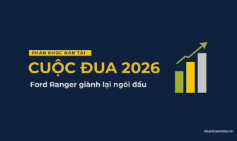 Ford Ranger lại vượt mặt Hilux: Cuộc đua bán tải 2026 nói lên điều gì về nhu cầu xe tải nhẹ? Ford Ranger lại vượt mặt Hilux: Cuộc đua bán tải 2026 nói lên điều gì về nhu cầu xe tải nhẹ?