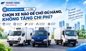 XE TẢI ĐÔNG LẠNH 1–2 TẤN: CHỌN XE NÀO ĐỂ CHỞ ĐỦ HÀNG, KHÔNG TĂNG CHI PHÍ? XE TẢI ĐÔNG LẠNH 1–2 TẤN: CHỌN XE NÀO ĐỂ CHỞ ĐỦ HÀNG, KHÔNG TĂNG CHI PHÍ?