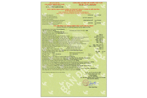 Xe tải thùng kín container ISUZU FRR650 5,7 tấn (FRR90QE5)