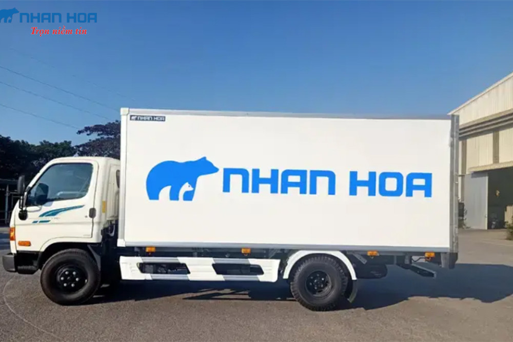 Xe tải Hyundai New Mighty 110SP F150 6.5 tấn thùng bảo ôn Xe tải Hyundai New Mighty 110SP F150 6.5 tấn thùng bảo ôn